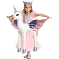 Costume da unicorno per bambini con nastri per appendere