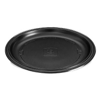Piatti in plastica rotondi da 25 cm resistenti - 10 pezzi