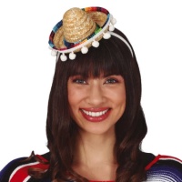 Fascia con mini cappello messicano