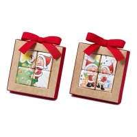 Cioccolatini di Natale in scatola da 4 assortiti - 1 unità
