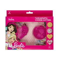 Kit di 2 tagliapasta e 2 marcatori Barbie