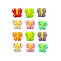 Figure di zucchero a forma di farfalla - Decorare - 12 unità