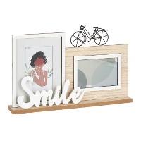 Cornice portafoto Smile per 2 foto
