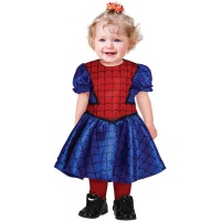 Costume da supereroina ragno per bambino