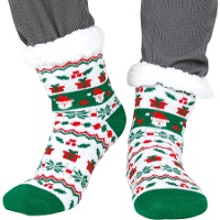 Calze termiche di Babbo Natale - 1 paio
