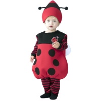 Costume da coccinella con cappello per bambini