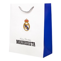 Sacchetto regalo di 40 x 30 x 12 cm del Real Madrid madridista
