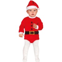Costume da Babbo Natale per bambino con cintura