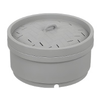 Vaporiera in silicone da 17 cm
