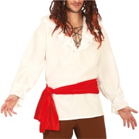 Camicia da pirata per uomo