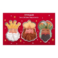 Tagliabiscotti dei Re Magi - 3 pezzi