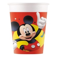 Mickey Mouse Compostable Cups 200 ml - 8 unità