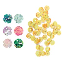 Paillettes iridescenti 7 mm - Innspiro - 5 gr