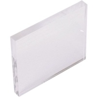 Base acrilica rettangolare per timbri 7 x 8 x 0,8 cm - Artis decor
