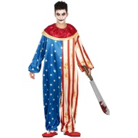 Costume clown assassino americano adolescente