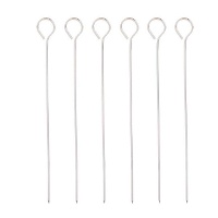 Spiedini in metallo 25 cm - 6 pezzi