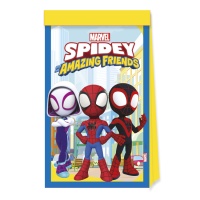 Sacchetti di carta Spidey - 4 unitá