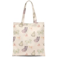 Borsa vintage con farfalle