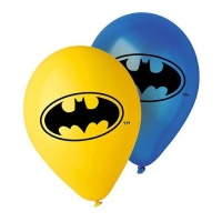 Palloncini Batman blu e gialli - Ciao - 10 pz.
