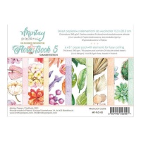 Kit di carte per scrapbooking Flora book 5 - Mintay Papers - 24 fogli