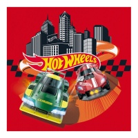 Tovaglioli Hot Wheels 16,5 cm - 20 pezzi.