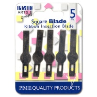 Ricambio di lame quadrate per bisturi da modellismo - PME - 5 pezzi