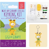 Kit Portachiavi Amigurumi - Gigi la Giraffa - Anchor