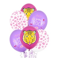 Palloncini in lattice You Rock 30 cm - PartyDeco - 50 pz.