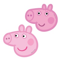Maschere di Peppa Pig - 6 unità