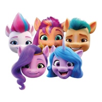 Maschere My Little Pony - 6 pezzi.