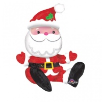 Palloncino Babbo Natale seduto da 48 x 53 cm - Anagram