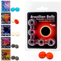 Palline brasiliane di gel eccitante ad effetto - Taloka - 5 palline