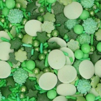 Sprinkles verde mix da 65 g - FunCakes