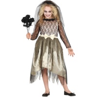 Costume sposa fantasma da bambina