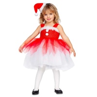 Costume da Mamma Natale con tutù da bambine