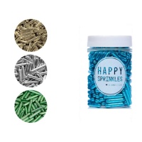 Sprinkles bastoncini metalizzati da 90 g - Happy Sprinkles