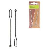 Aghi passanti per nastro 6,5 cm - Mediac - 2 pz.