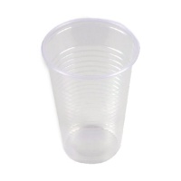 Bicchieri di plastica trasparente riutilizzabili da 500 ml - 8 pezzi.