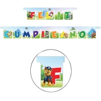 Corona di Buon Compleanno Paw Patrol 2,1 m
