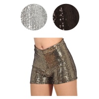 Pantaloncini con paillettes