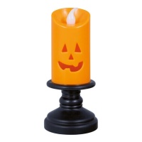 Candela LED a forma di zucca