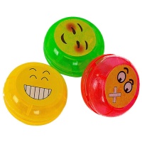 Yo-yo emoji divertenti - 3 unità