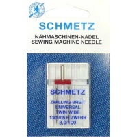 Aghi per macchine da cucire a doppia larghezza n. 8-100 - Schmetz - 1 pz.
