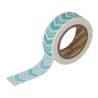 Washi tape frecce turchesi - 10 m