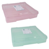 Scatola di archiviazione di 35,8 x 36,3 x 7,9 cm - Artis Decor
