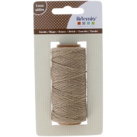 Bobina da 60 m di spago beige da 1 mm