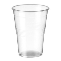 Bicchieri neutri riutilizzabili in plastica trasparente da 1 L - 25 pz.
