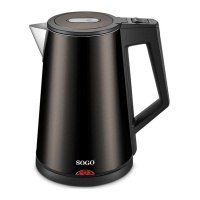 Bollitore elettrico da 1,7 L nero - Sogo SS7705