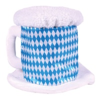 Cappello boccale di birra Oktoberfest da 57 cm