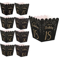 Scatola di Elegant Gold con numeri - 12 unità